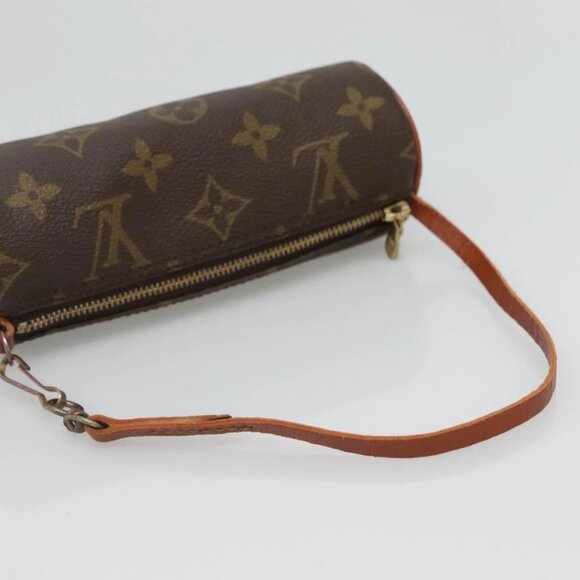 LOUIS VUITTON Monogram Papillon Pouch LV Auth - Picture 6 of 16
